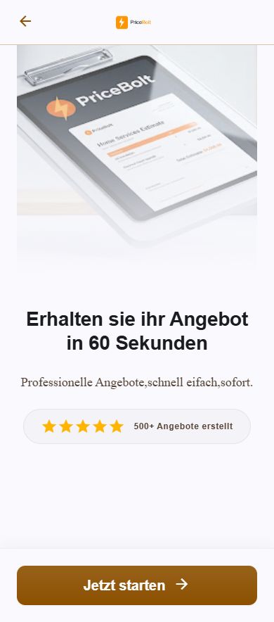 PriceBolt Startseite